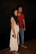 Aadar Jain and Anya Singh at the Special Screening of Film Jagga Jasoos on 13th July 2017